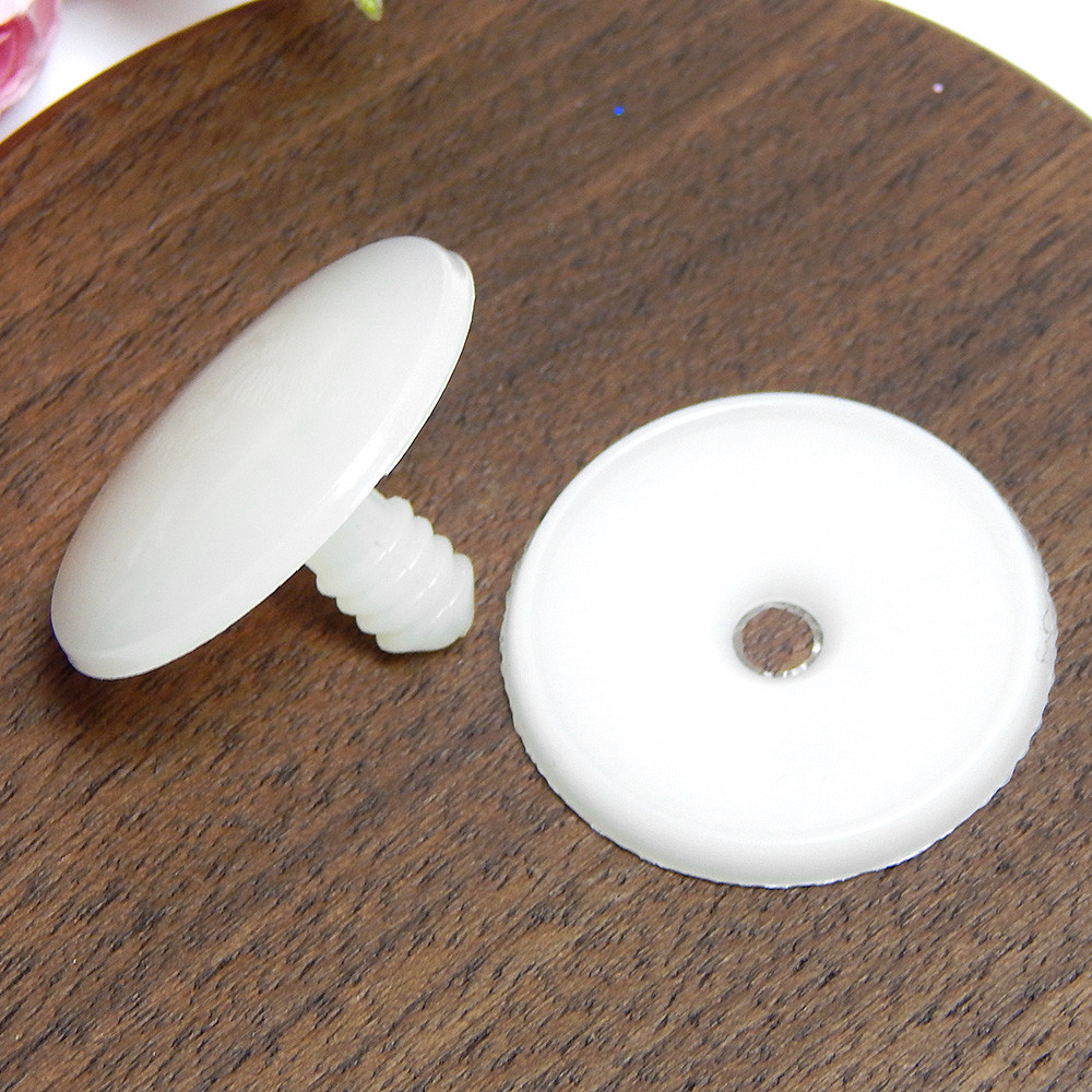 Суглоби для іграшок, 3,5 см, пластик, 1 комплект (гвинт+шайба)