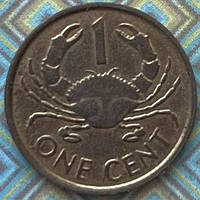 Монета Сейшельських островів 1 цент 2004 р.