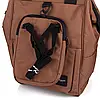 Рюкзак із сумочкою водонепроникний HIMAWARI 0403 Рудо-коричневий, фото 6