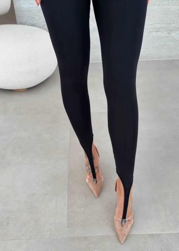 Лосины леггинсы с штрипками shtrip для фитнеса повсекдневные, фото 1