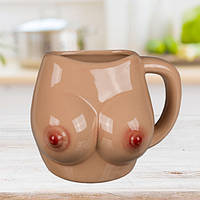 Керамічна чашка з красивими жіночими грудьми Boobs, 430 мл