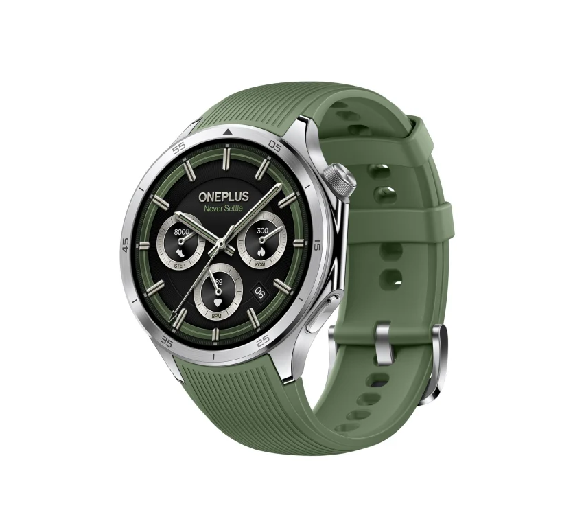 Смарт-годинник OnePlus Watch 3 NFC GPS Emerald Titanium  (5491100341)