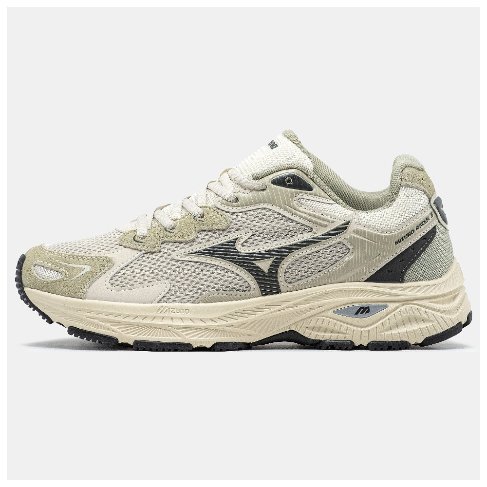Чоловічі кросівки Mizuno Racer S Beige, бежеві кросівки мізуно рейсер