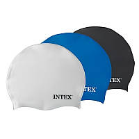Шапочка для плавання Intex 55992, від 8 років, силікон, 3 кольори