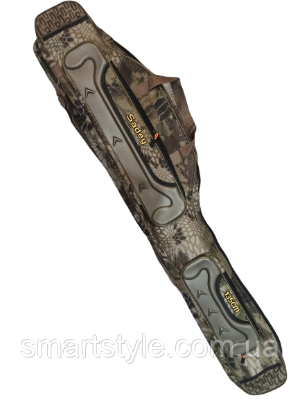 Чохол для вудлищ напівжорсткий на 2 секції 135 см, фото 1