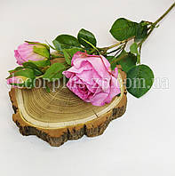 Гілка троянди 3-ка. 66см. Малинова