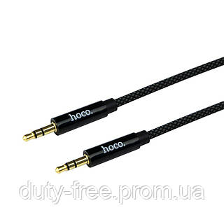 Аудио кабельux hoco upa19 mini jack 35мм черный dutyfree