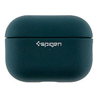 Футляр протиударний чохол з карабіном для навушників airpods 4 покоління spigen колір dark green dutyfree