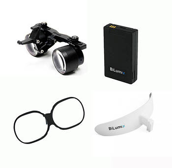 Бінокуляри, налобні камери, додаткова комплектація до освітлювачів