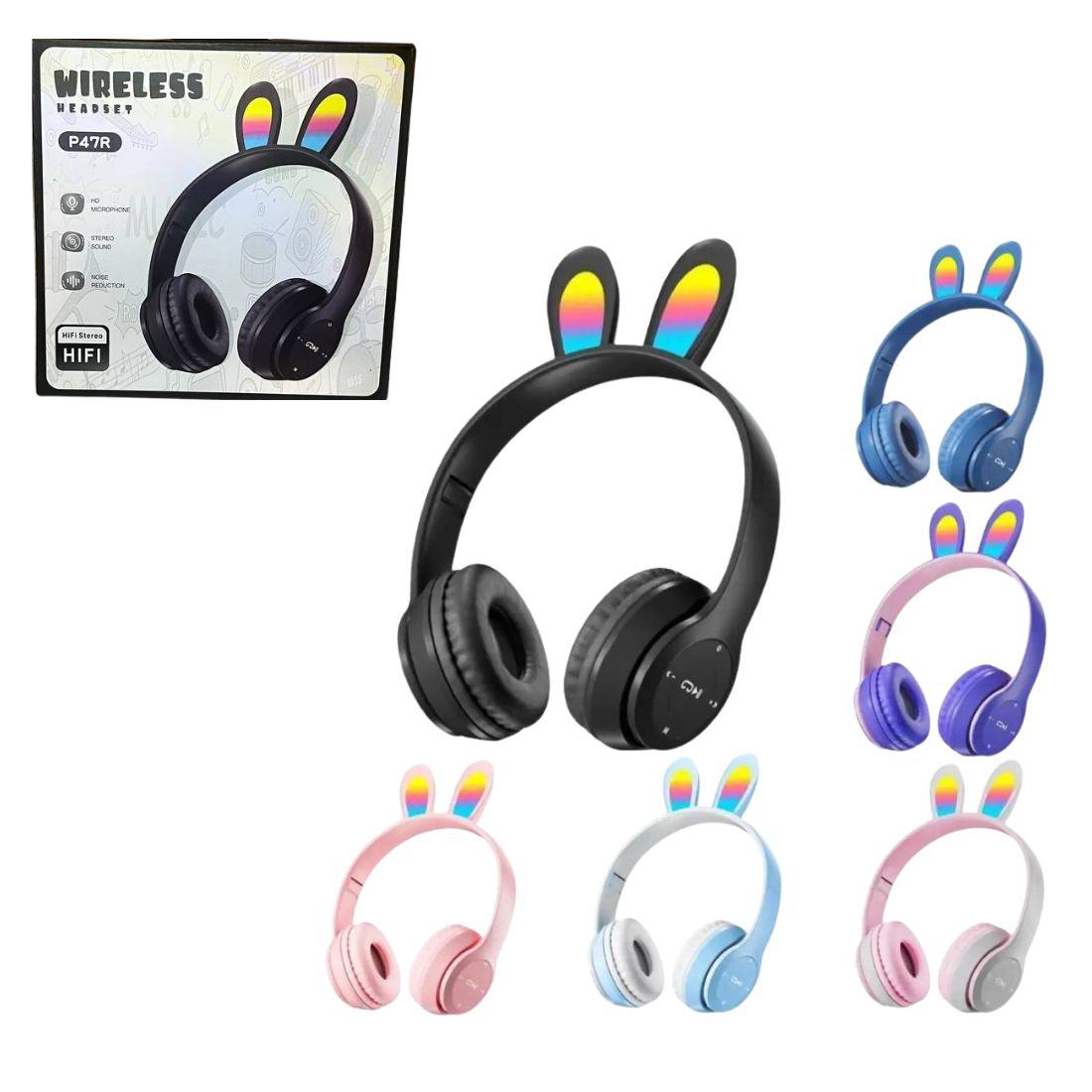 47 P/R Бездротові навушники 5 кольорів, фото 1