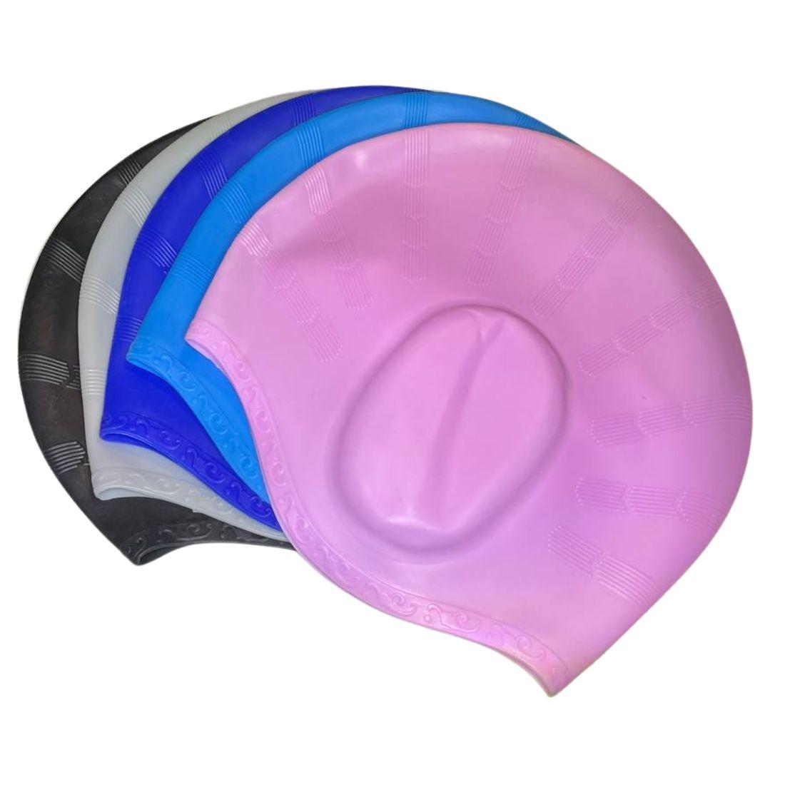 20-4 Шапка для плавання в басейні мікс кольорів, фото 1