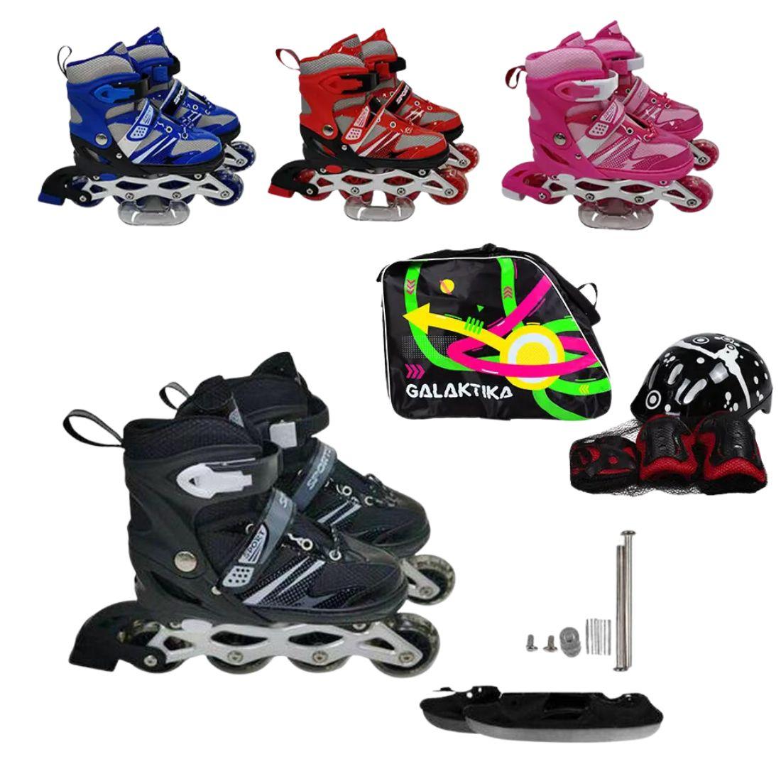 0038 RS Ролики розмір M (35-38) металева рама PU 1 світло 3 кольори, фото 1