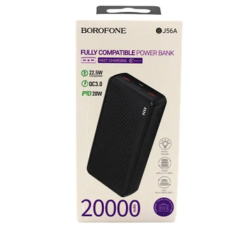 Моб. Заряджання POWER BANK BOROFONE 20000MAH J56 A/1432 (42)