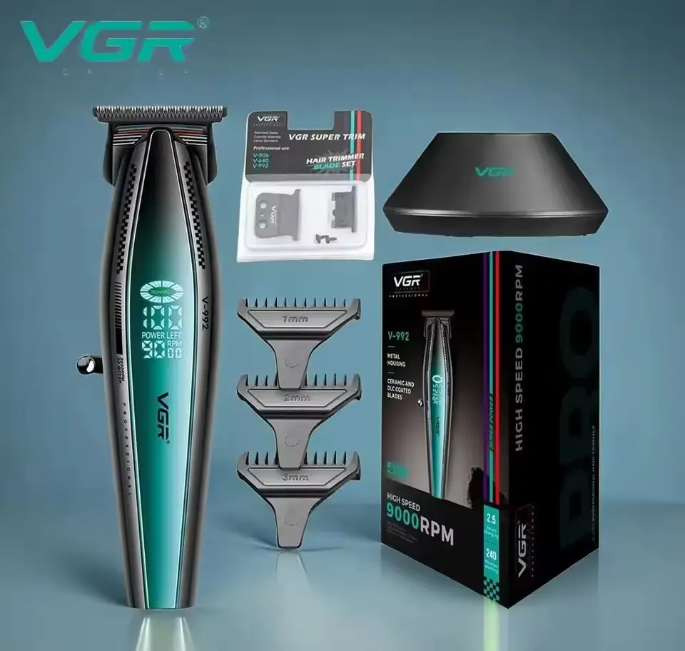 Машинка для стрижки волосся з потужним мотором XPRO VGR V-992 (40)