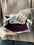 Жіноча сумка Louis Vuitton Capucines через плече Луї Віттон білий класичний, фото 7