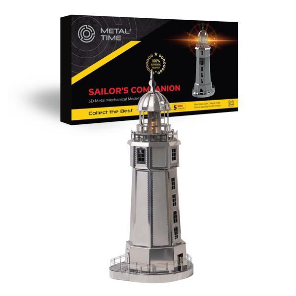 Колекційна модель-конструктор Metal Time Sailor's Companion Маяк з підсвіткою (MT002)