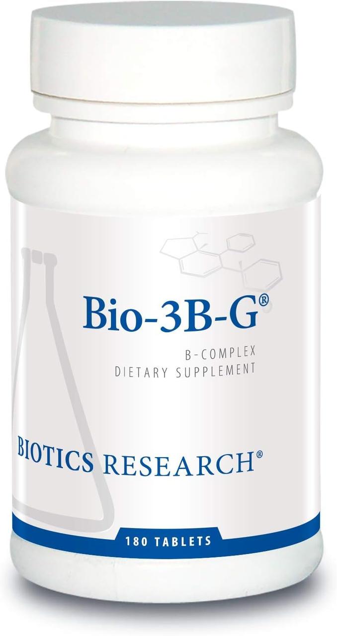 Biotics Research Bio-3B-G / Комплекс вітамінів групи Б 180 таблеток