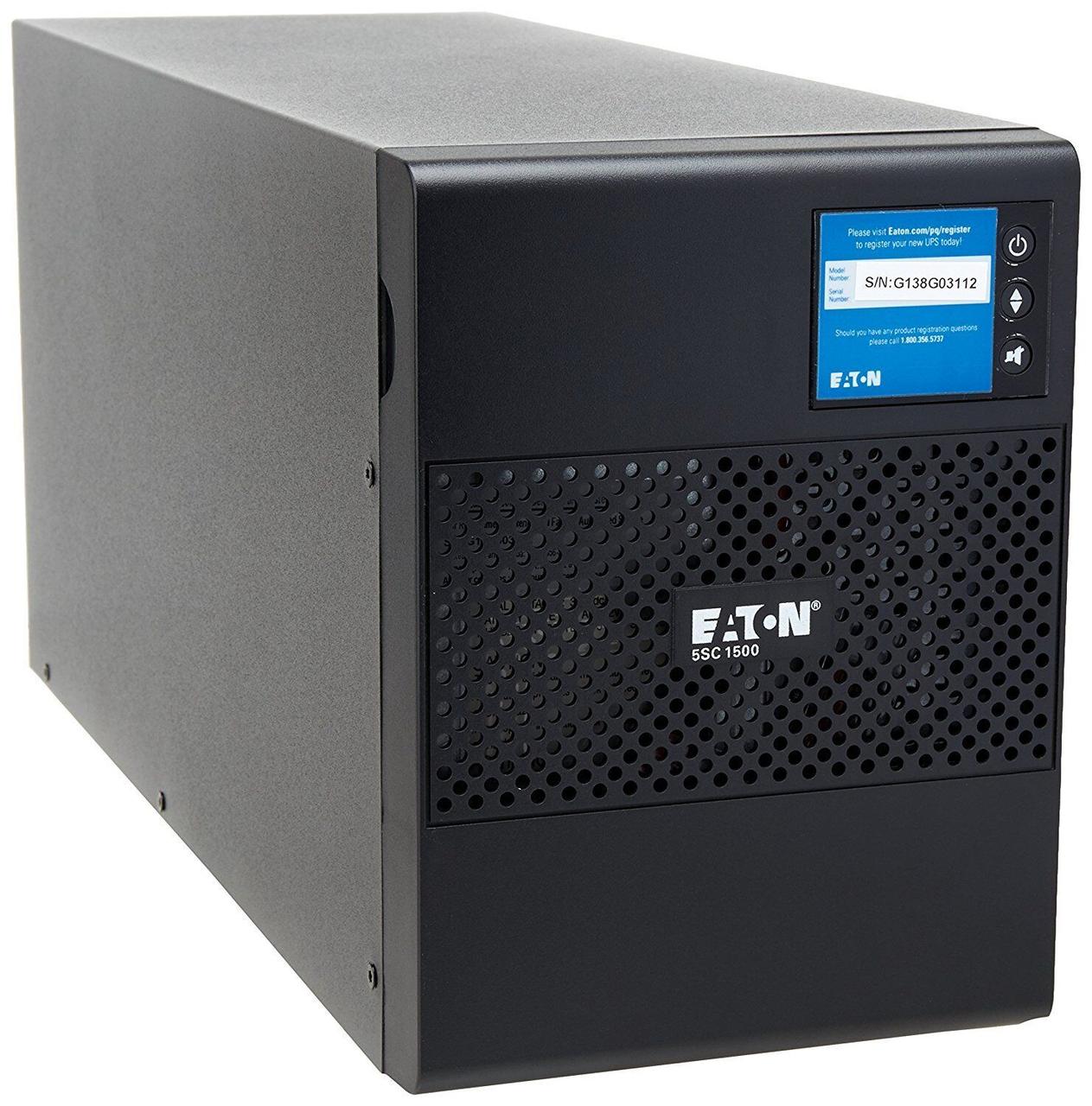ДБЖ Б-клас Eaton 5SC 1500 VA / 230 V / 1500 VА / 1050W / 8 виходів / USB Type-B, 1x LAN