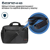 Сумка для ноутбука Promate Gear-MB Black, фото 3