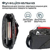 Сумка для ноутбука Promate Gear-MB Black, фото 4