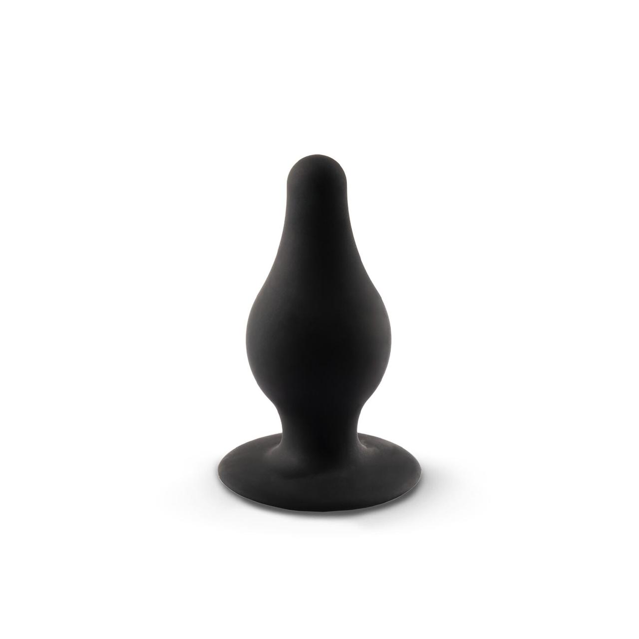 Анальна пробка SilexD (Model 2 size L) двошарова, силікон+Silexpan, діаметр 4,5 см, фото 1