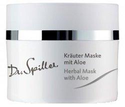 Трав'яна маска з алое для проблемної шкіри Herbal Mask With Aloe Dr.Spiller, 50 мл