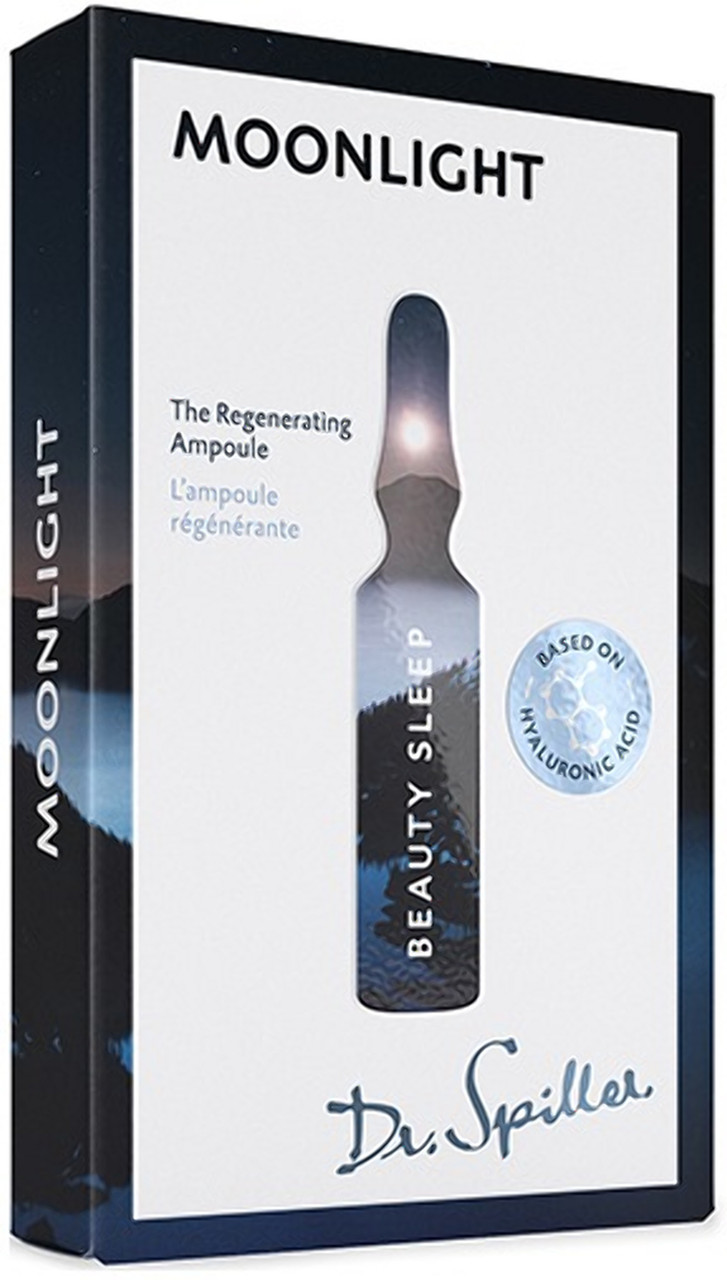 Нічний відновлювальний ампульний концентрат Beauty Sleep - Moonlight Dr.Spiller, 7х2мл