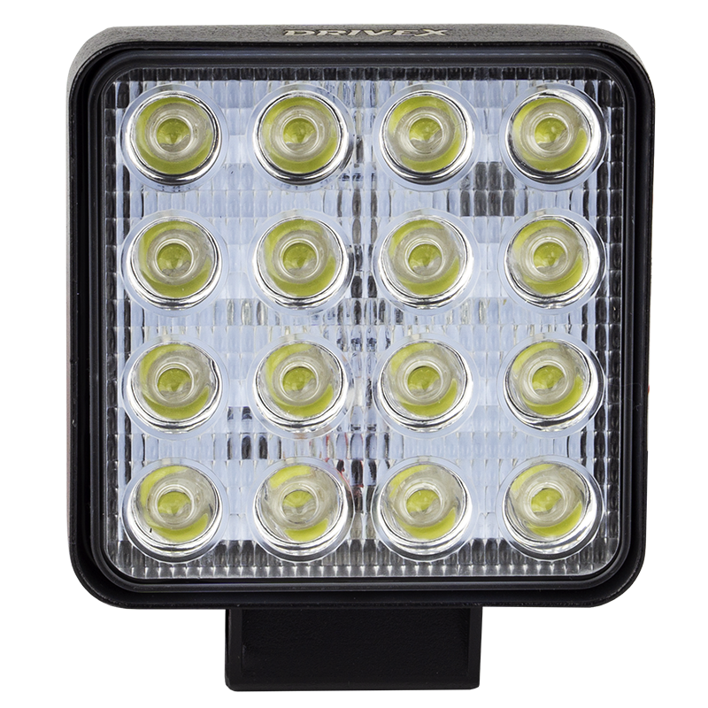 Фара додаткового світла DriveX WL SQ-03 SP 16-48W 107x107mm Серія - робоче світло