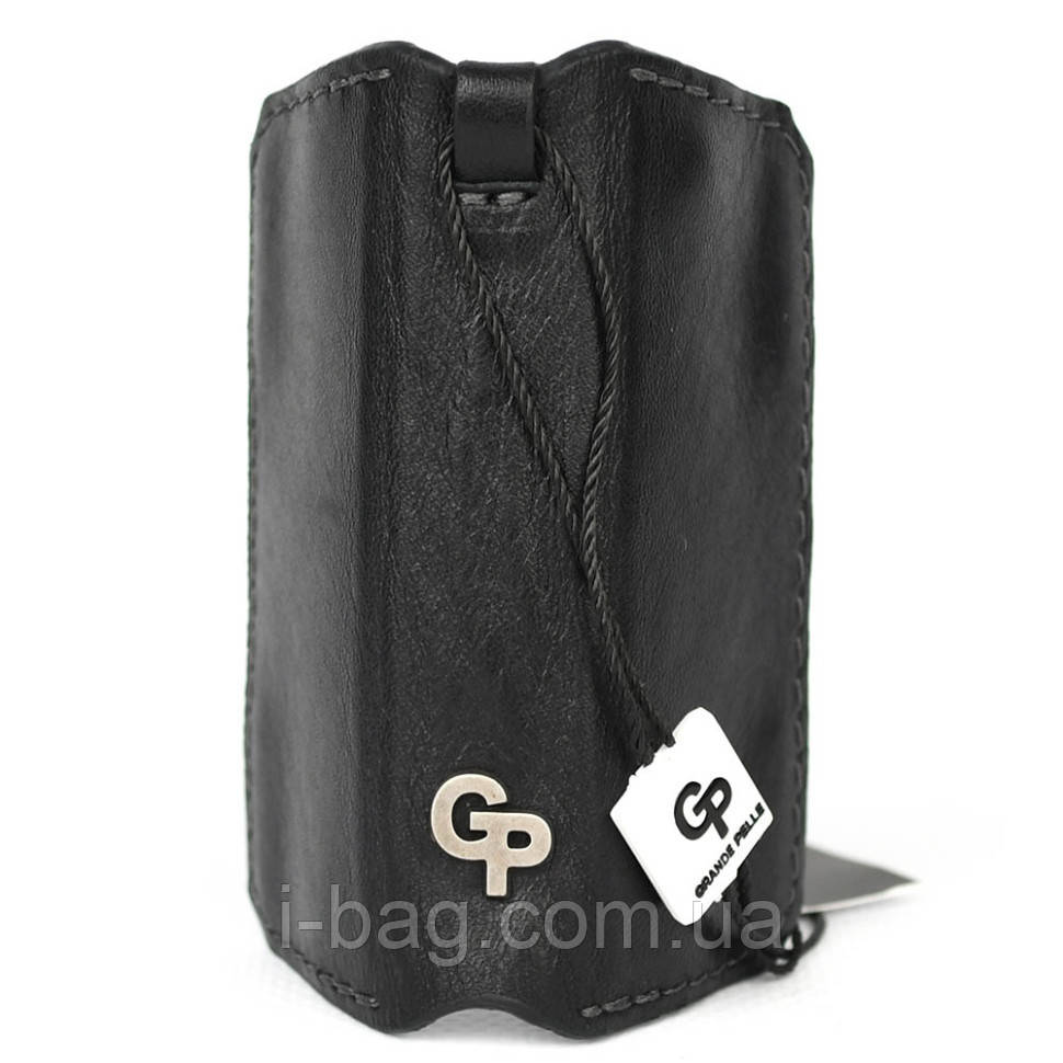 Ключниця глянець чорна Grande Pelle 450610