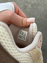 Жіночі кросівки Asics Gel 1130 Beige Brown Взуття Асікс Гель 1130 бежеві кеди текстиль замша повсякденні демісезон, фото 6