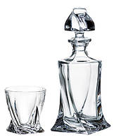 Набір для віскі Bohemia Quadro 99999/99A44/480 7 предметів dutyfree