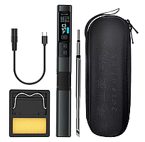 Паяльник Fnirsi HS-02B PD 100 W від powerbank PD (Set 1)