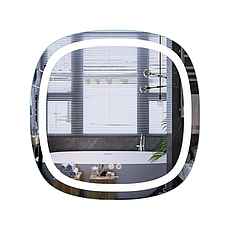 Дзеркало Mixxus Premium DIVERSE MR16-70x70 з Led Touch, Anti-fog, димером (3-6,5kK)