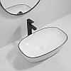 Раковина накладная Mixxus Premium DIVERSE-0111 EDGE BLACK 600х380х140mm (MP6562), фото 4