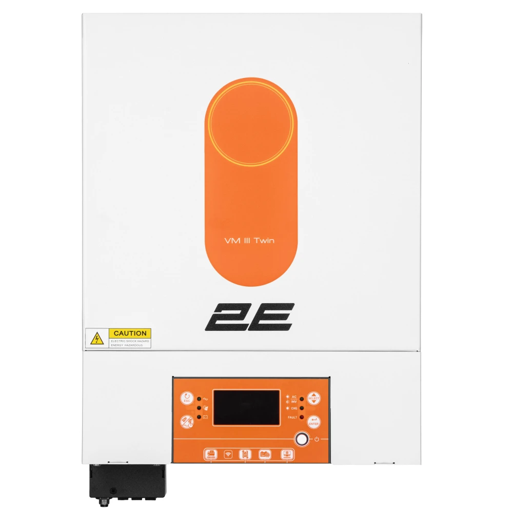Автономний сонячний інвертор (off-grid) 2E 4000VA/4000W, 24 V, MPPT, 2xTerminal out (2E-SM-4K24T)