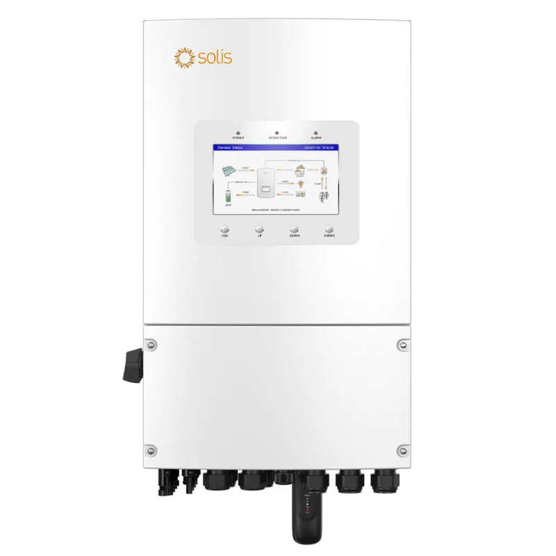Гібридний сонячний інвертор (hybrid) Solis Solar S6-EH1P5K-L-PLUS, фото 1
