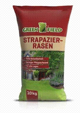 Газон Стійкий до витапування Серія Greenfield (Stapazierrasen) 10 кг, фото 1