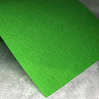 Фетр А4, 1 мм, середня жорсткість, 20*30 см, колір зелений, арт 017876, 1 шт, Зелений