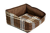Лежак 304968 Zoobaza коричневий 48х66х18 см, 8506163 - 778