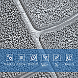 Самоклеюча декоративна 3D панель Камінь срібло 700х700х6мм, фото 3