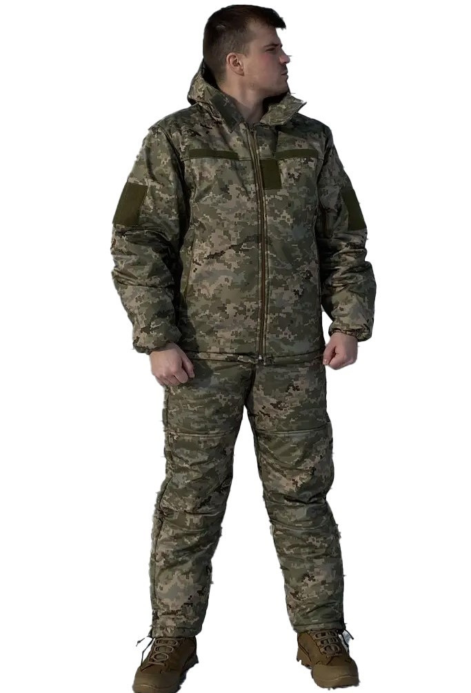 Костюм тактичний SoftShell піксель куртка + штани 2XL