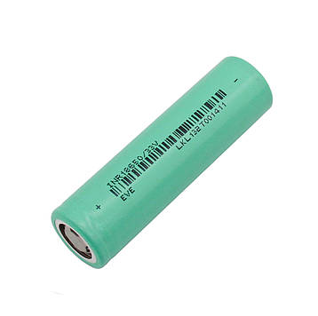 Акумулятор EVE INR18650/33V Flat Top (3200 mAh 3.6V), Li-ion батарея (без захисту), фото 1