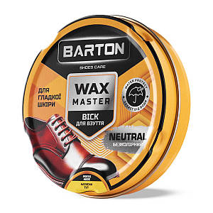 Віск для взуття Barton з аплікатором безбарвний 75мл (BR20465)
