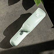 Акумуляторна машинка для стрижки дітей з витяжкою та 3 насадками VGR V-155, фото 2