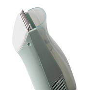 Акумуляторна машинка для стрижки дітей з витяжкою та 3 насадками VGR V-155, фото 7