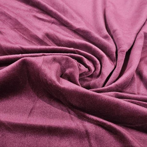 Велюр односторонній (Бордовий), фото 1