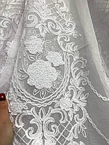 Тюль бамбук заввишки 2,8 м. біла, фото 5