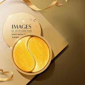 Гидрогелевые золотые патчи IImages Gold Tender and Moisturizing Eye Mask c коллагеном, 60 шт.