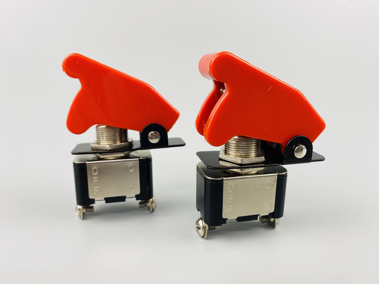 Світлодіодний перемикач із кришкою червоного кольору 12 В, 10 А, фото 1