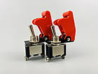 Світлодіодний перемикач із кришкою червоного кольору 12 В, 10 А, фото 2